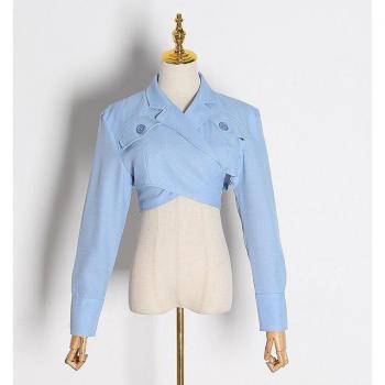 Camisa Cortada Solapa