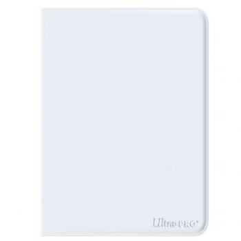 ProVivid Ultra 4‑Pocket Zippered Binder – White