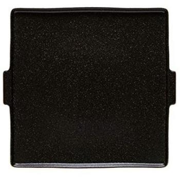 Assiette Carrée Costa Nova Nótos – Noir, Taille Unique