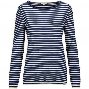 BASEFIELD Damen Pullover mit Ringeln – Lea, S, nicht original (NOS), XXL-Variante