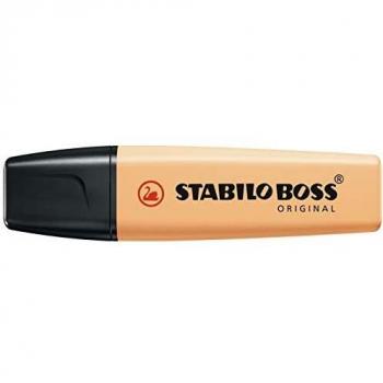 STABILO Boss Original Marqueur fluorescent pastel orange pâle