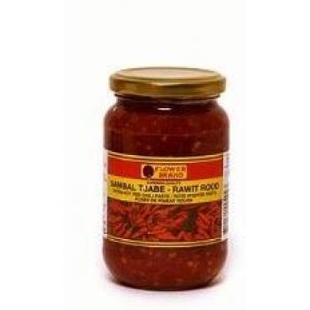 Sambal Rawit Tjabe (extra scharfe Chili Paste) 375g