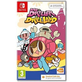 Mr. DRILLER DrillLand (Code in box) (Nintendo Switch)