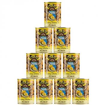 0er SET Grüne Oliven gefüllt mit Zitronenpaste 300 g