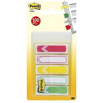 Post-it Mini Arrow Sticky Notes, 5 Colors