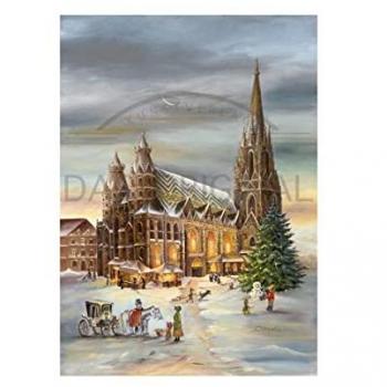 Stampa Cartolina Natale Vienna – Cattedrale di Santo Stefano