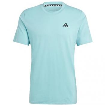 Adidas Men's Mint/Black Feelready Train Essential Short Sleeve T-shirt L