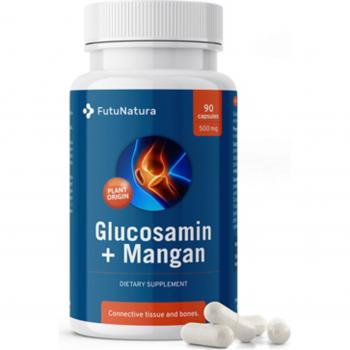Glucosamina 500 mg + Manganeso FutuNatura – 90 Cápsulas para Juntas