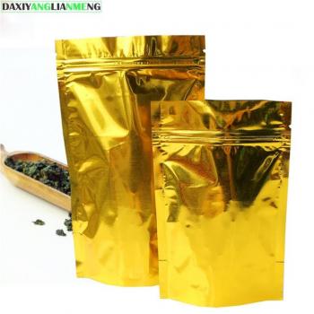 Clear Windowed Stand Up Zipper Lock Bags, 100pcs/lot
