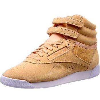 Reebok Women's CN0605 Fitness Shoes, Brown (Desert/White)