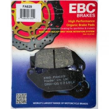 Organische Hinterbremsbeläge Ebc Fa629 für CFmoto 450SR