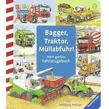 Ravensburger 43407 Bagger, Traktor, MÃ¼llabfuhr! Pappbilderbuch Ã¼ber 5 Euro