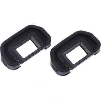 Deux pièces d’oculaire caoutchoux pour Canon EOS
