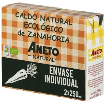 Aneto Caldo de Zanahoria Ecológico 2 Unidades 250 ml