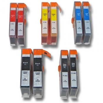 Lot de cartouches vhbw pour HP Deskjet 3070 et 3070A