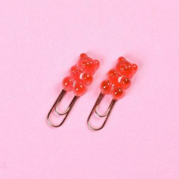 Cute Bear Binding Clip Set