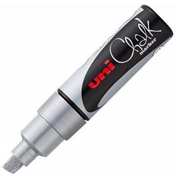 Uni-ball Kreidemarker PWE-8K, silber