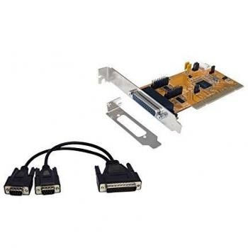 Exsys PCI 2S RS-232 Schnittstellenkarte mit Low Profile Bügel