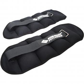 Black 4 kg Bodyweight Enhancement Kit – Wrist & Ankle Weights with Carry Case