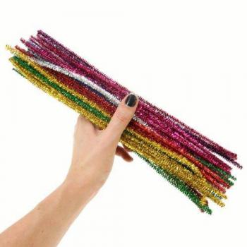DIY Decorative Tinsel Pipe Cleaners