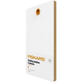 Fiskars Tagliere in Legno Marrone, 2 Pezzi