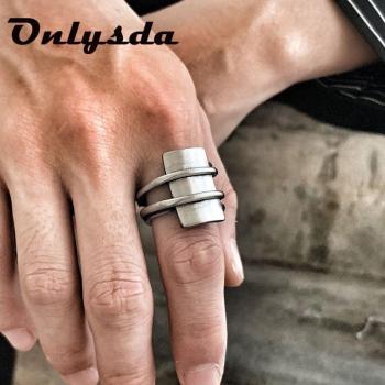 Hammered Viking Ring for Men