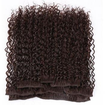 22 Inches Kinky Curly Clip-In Hair Extensions for Women
