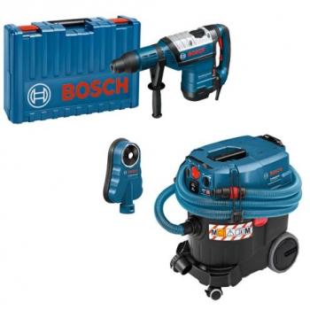 Bosch Gbh 8-45 dv con aspiratore Gas 35 m AFC e supporto Gde 68