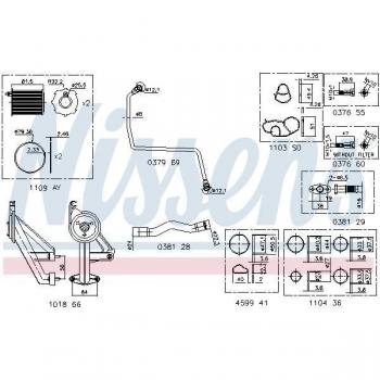 Nissens Turbocharger Mounting Set 9300911