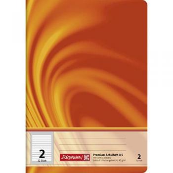 Brunnen Quaderno A5 90 gsm 32 fogli