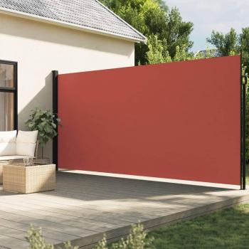 Terracotta Retractable Side Awning 200x500 cm
