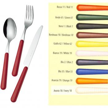 Completo Posate EME BRIO 24 Giallo 62