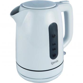 Igenix 1 Litre Jug Kettle Cordless White
