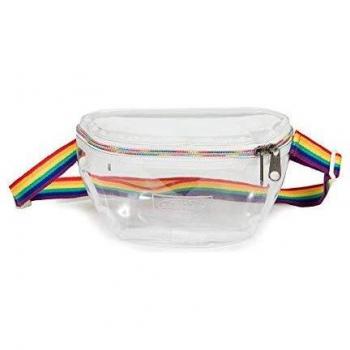 Sac Banane Transparent Homme/Femme Eastpak Springer Pride Multicolore Verre