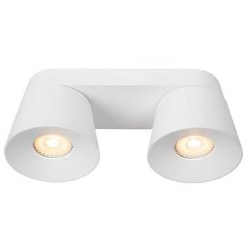 'TRIGONO' Dimmable Stylish Tiltable Twin Ceiling Spotlight 2xGU10