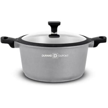 Faitout Fonte d'Aluminium 28 cm avec Couvercle de la gamme Chambord