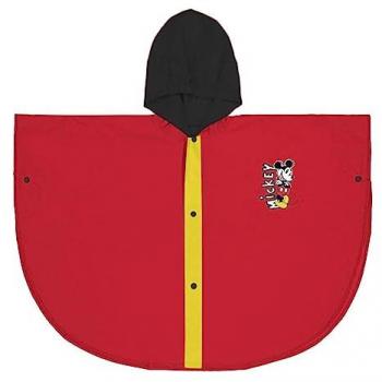 Poncho Infantil Mickey Mouse Rojo