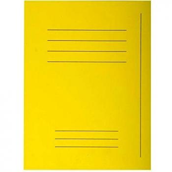 Exacompta Durable Yellow Square Cut Folders