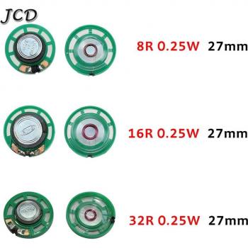 Green Mini Speaker JCD-Mini 27 mm 0,25 W
