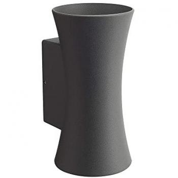 Applique LED Verticale da Esterno Flute 14W Antracite 990 Lumen Luce Calda IP54