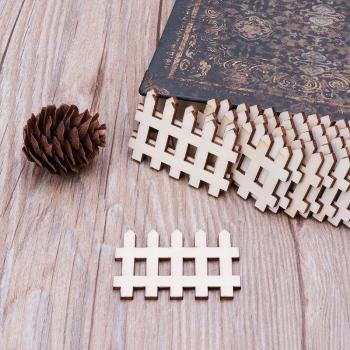 Houten Hek Versiering 25 Stuks voor Trouwen en DIY Knutselen K1MF