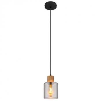 Lámpara Colgante Ø12cm Aleidis Negra