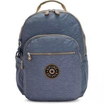 Kipling SEOUL Mochila, 44 cm, 27 litros, color Stone Blue