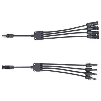 Répartiteur industriel MC4 Y 4 ports Orno OR-PV-13608