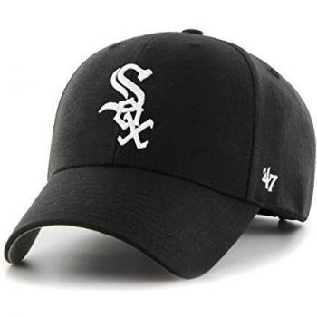 Cappellino 47 Brand MLB Chicago White Sox, cappello nero da uomo