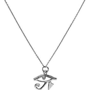 Córdoba Joyeros | Collar Ojo de Horus en Plata con zirconitas