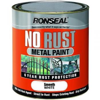 Ronseal Smooth White Anti‑Rust Metal Coat 250ml