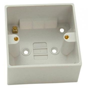 SMJ Single Pattress Back Box 44mm