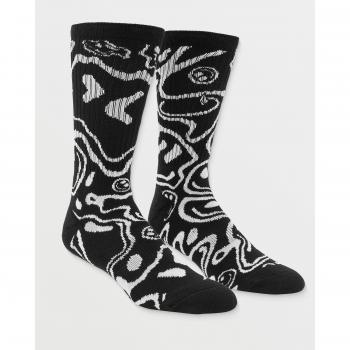 Calze lunghe Volcom D6312503 Uomo Nero