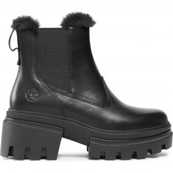 Stivaletti Chelsea Timberland Everleigh Fodera Calda Neri Donna 38.5